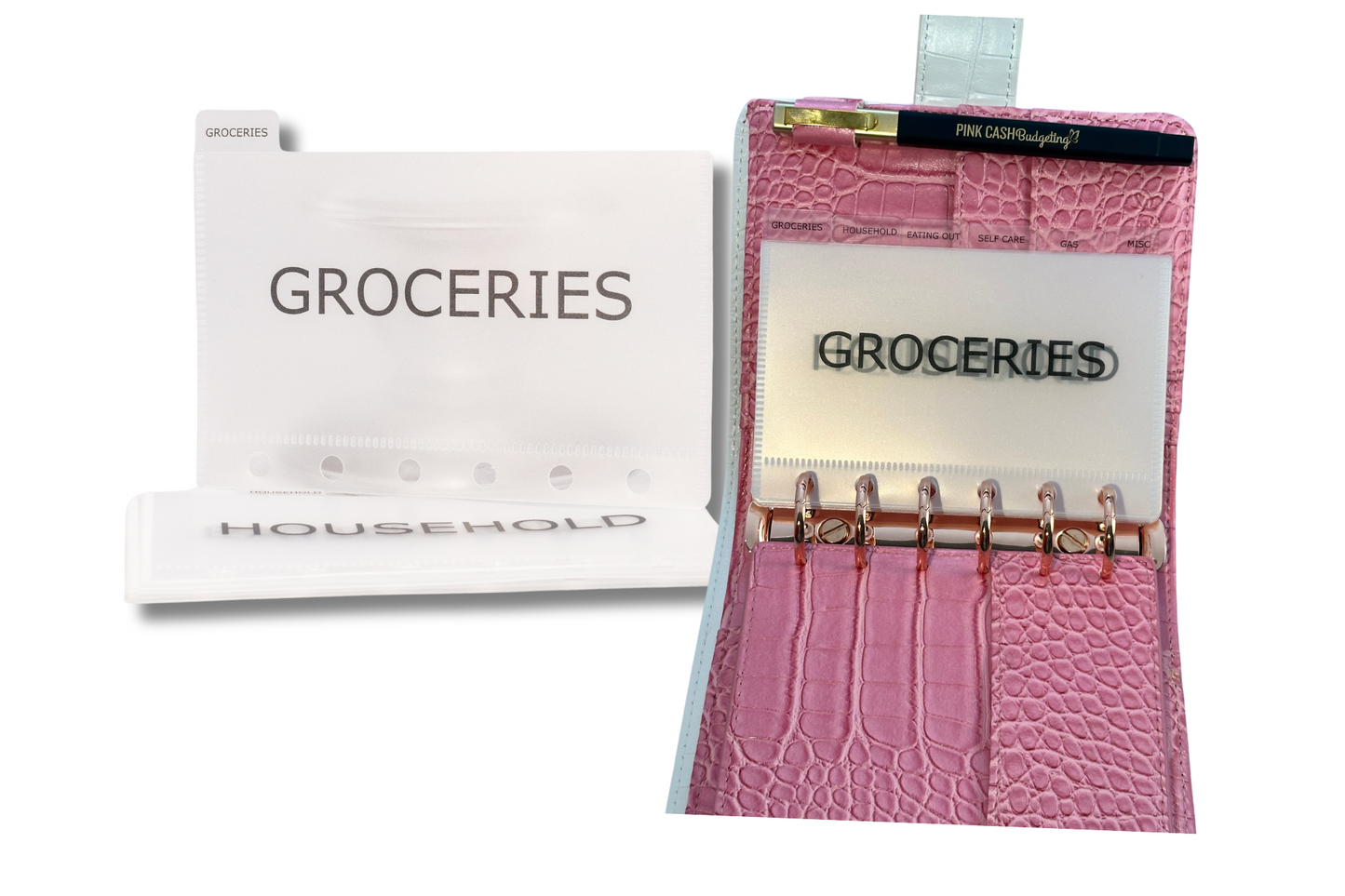 A7 Tabbed Envelopes (6pcs) Simple Cash Wallet Bundle