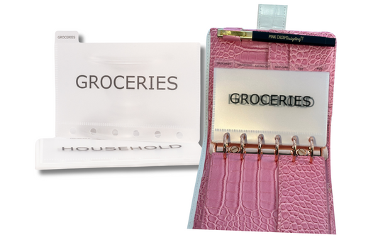 A7 Tabbed Envelopes (6pcs) Simple Cash Wallet Bundle