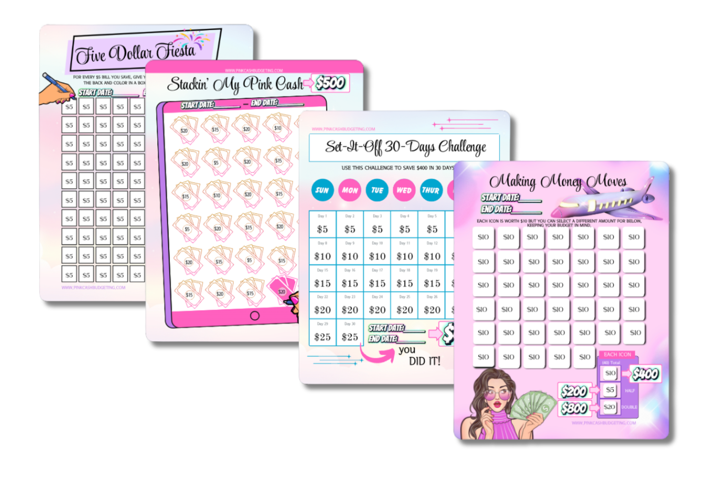 Her Wealth Her Way Savings Challenge Book Vol.3 Instant Download