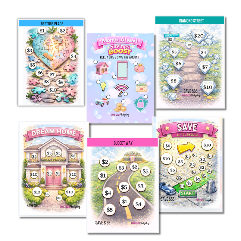 Saveopoly 2K Savings Challenge Board Game | Cash Stuffing Budget Game