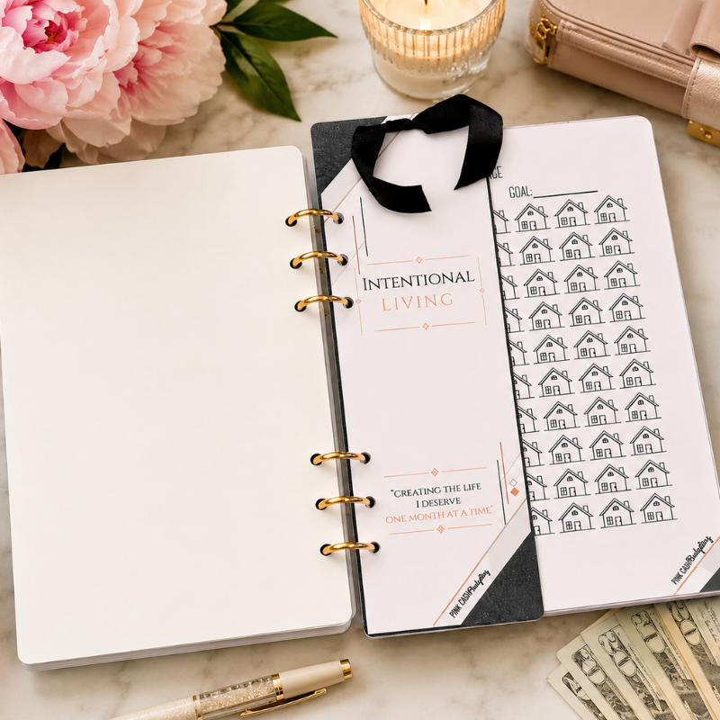 Month Ahead Savings Binder | Color Your Way to Financial Peace & Stay One Month Ahead
