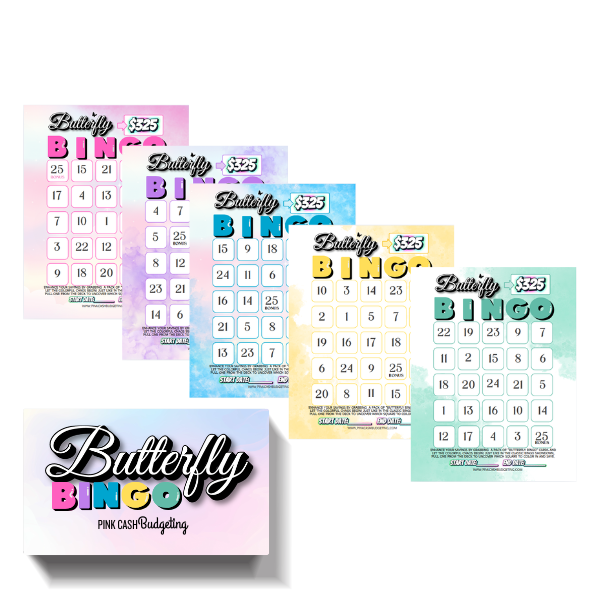 Butterfly Bingo: Savings Card & Sheets Combo