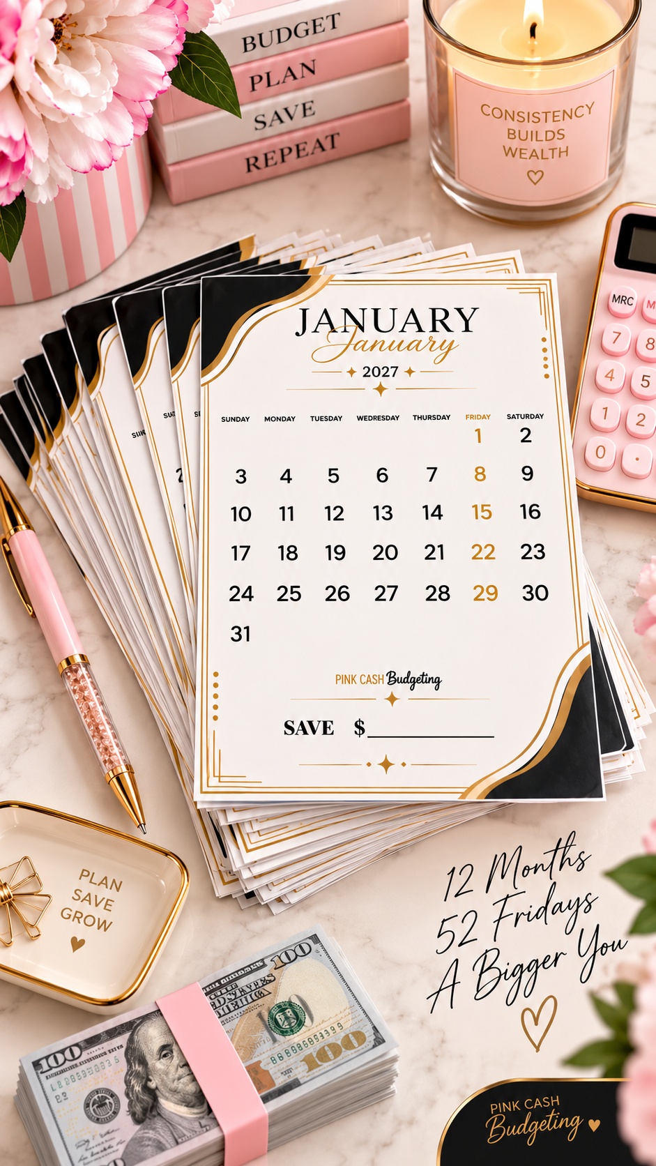Friday Savings Challenge (2027 Edition)