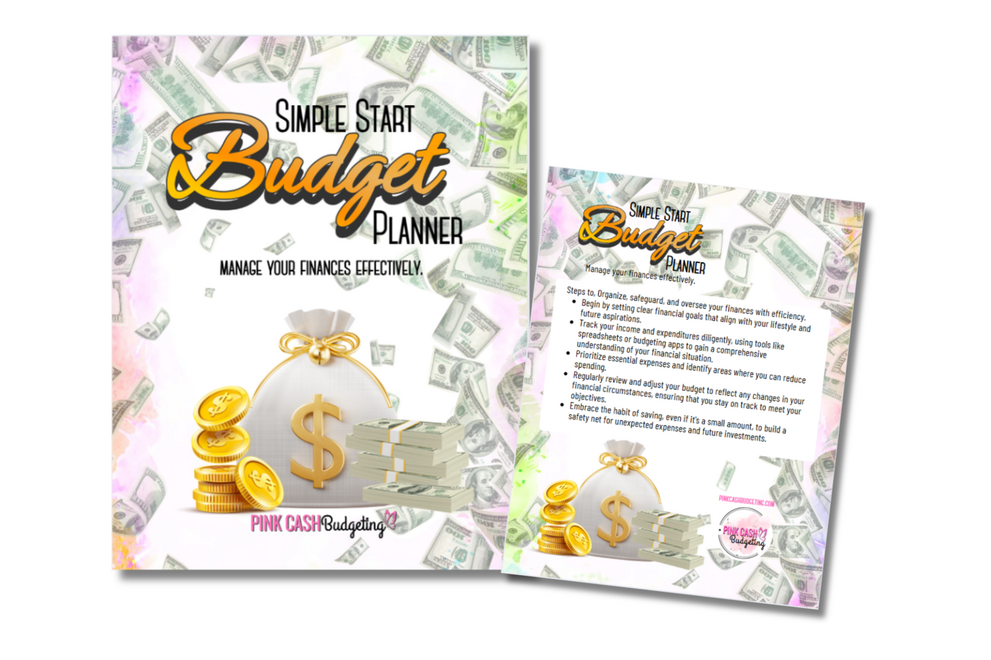 Simple Start Budget Planner Instant Download