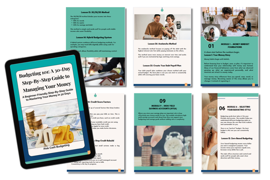 Budgeting 101: A 30-Day Step-By-Step Guide to Managing Your Money (ebook)