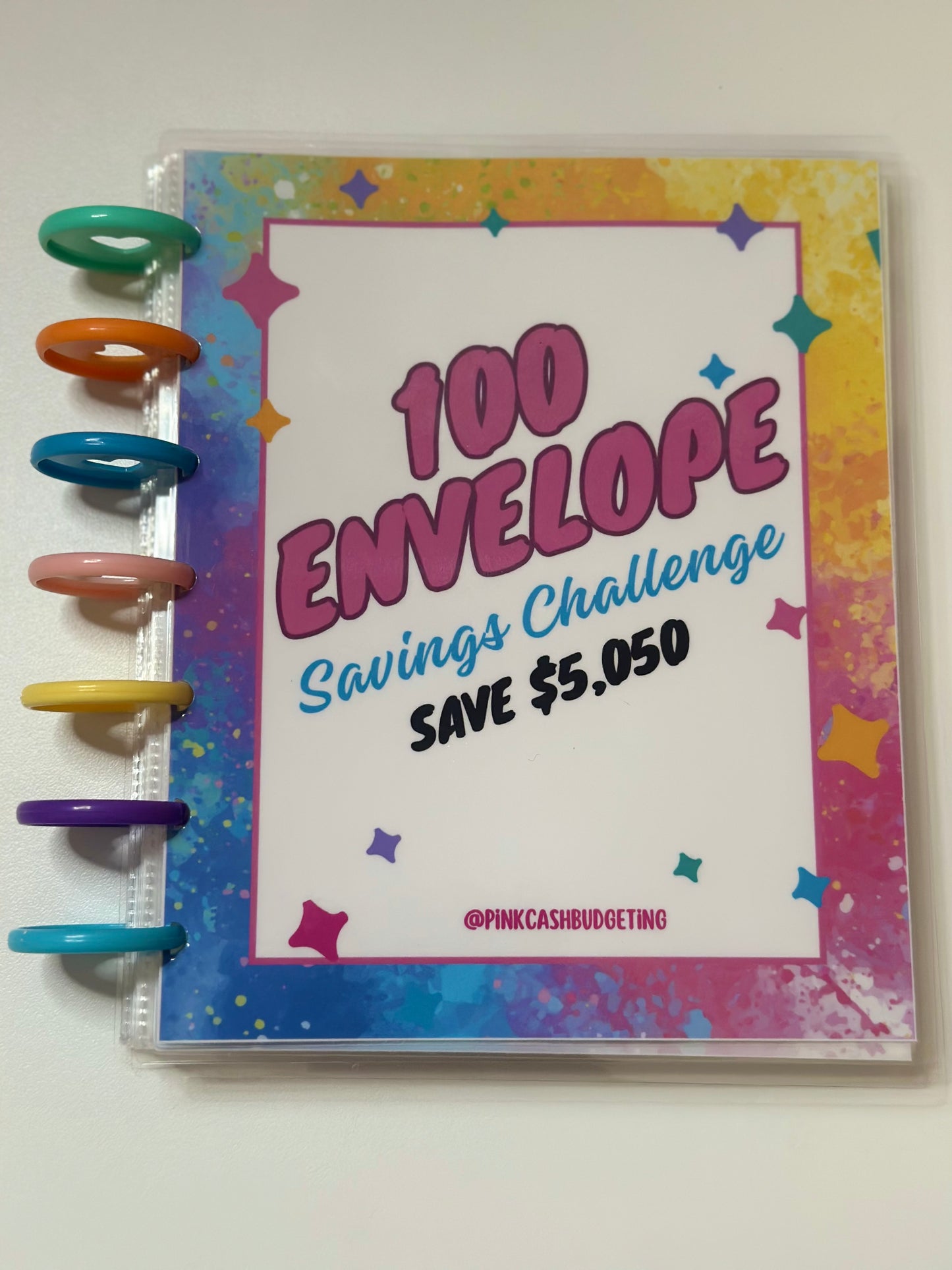 100 Savings Challenge Envelope Binder