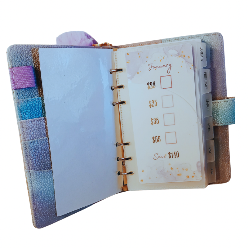 2K Annual Savings Binder(Purple Edition)