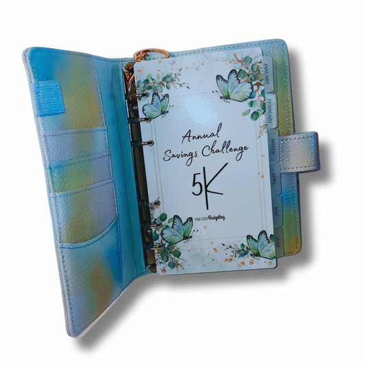 5K Annual Savings Binder (Teal Edition)