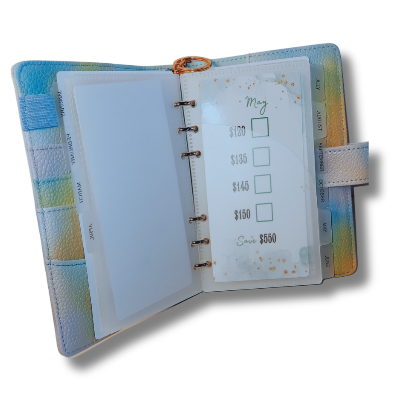 5K Annual Savings Binder (Teal Edition)