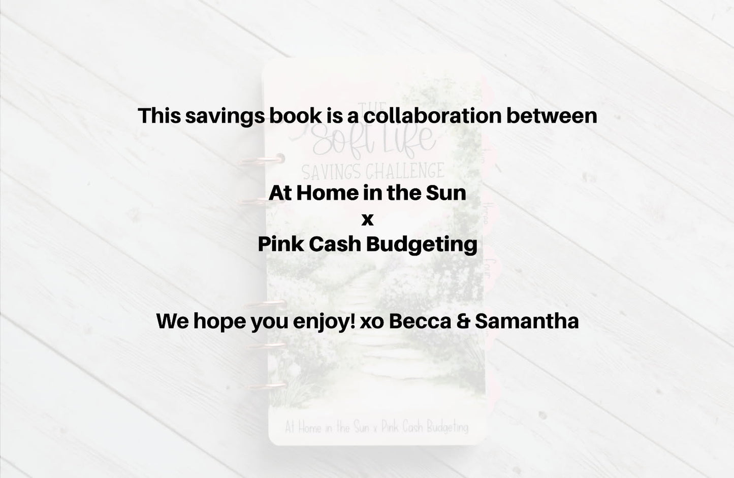 The Soft Life Savings Challenge , Save Money, A6 Budgeting Book Binder Cash Envelopes Wallet Budget