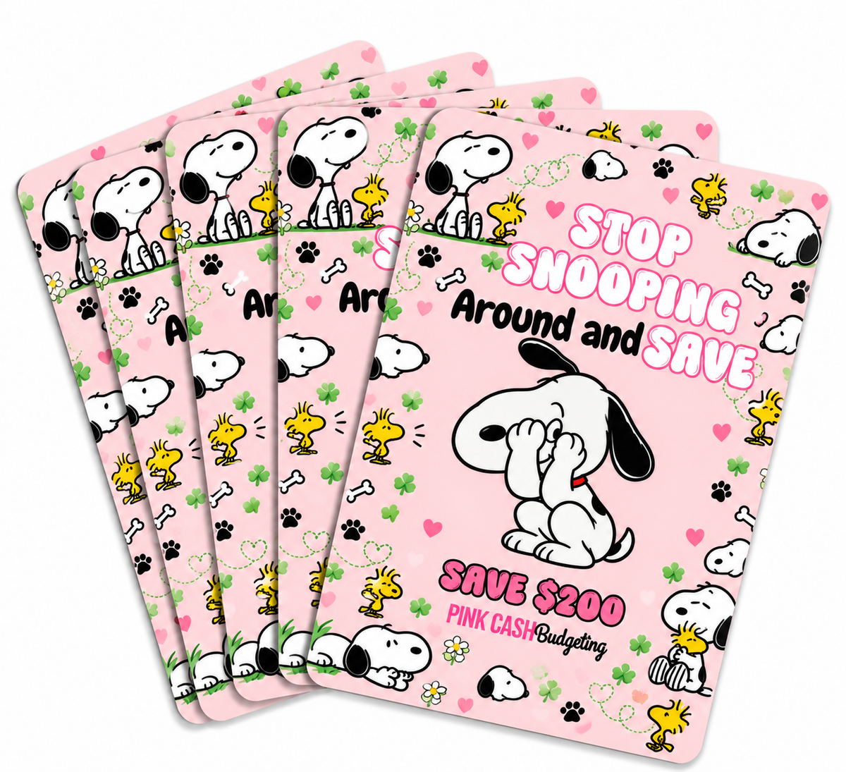 Stop Snooping Around & Save, Scratch-Off Savings Challenge Game