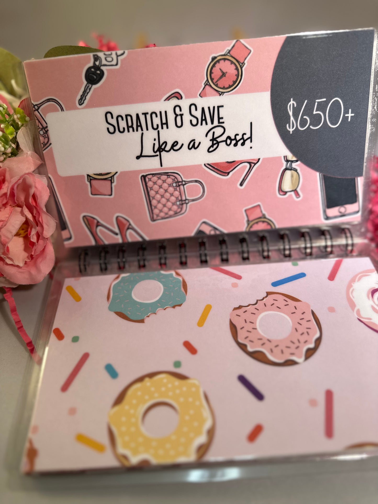 Scratch & Save Savings Challenge Envelopes