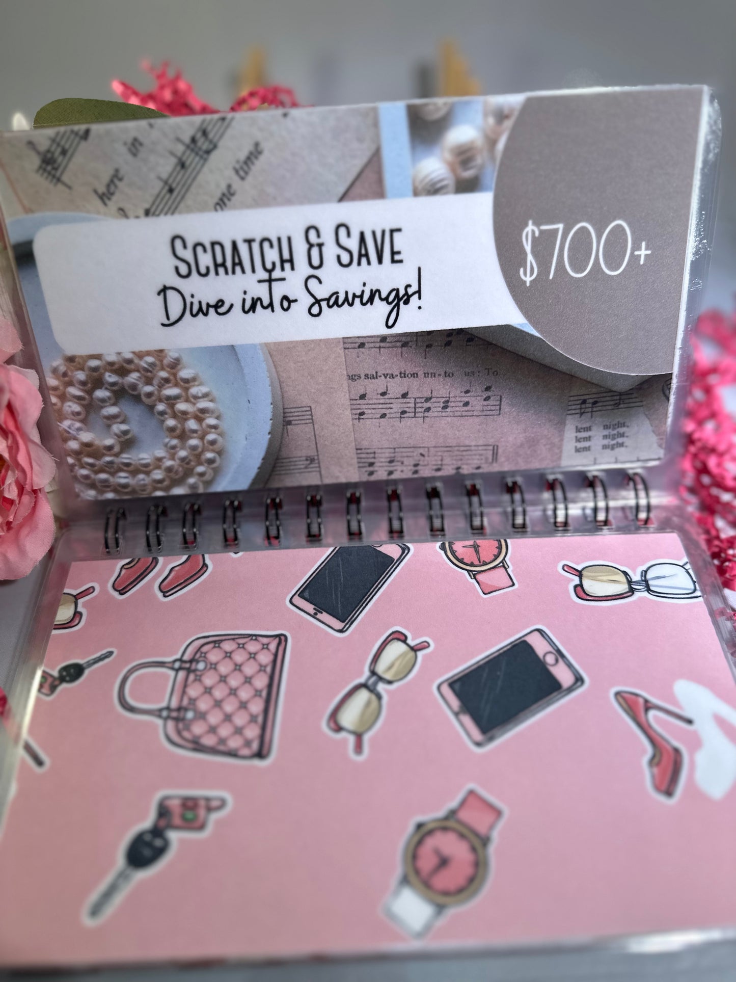 Scratch & Save Savings Challenge Envelopes