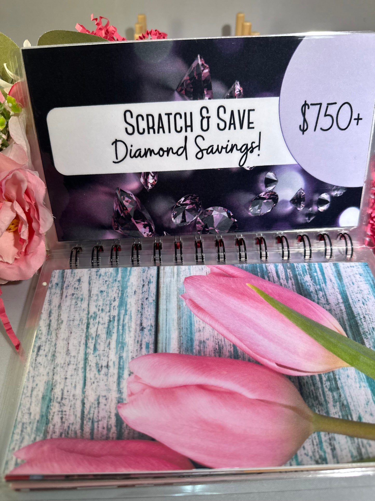 Scratch & Save Savings Challenge Book with Envelopes Bundle