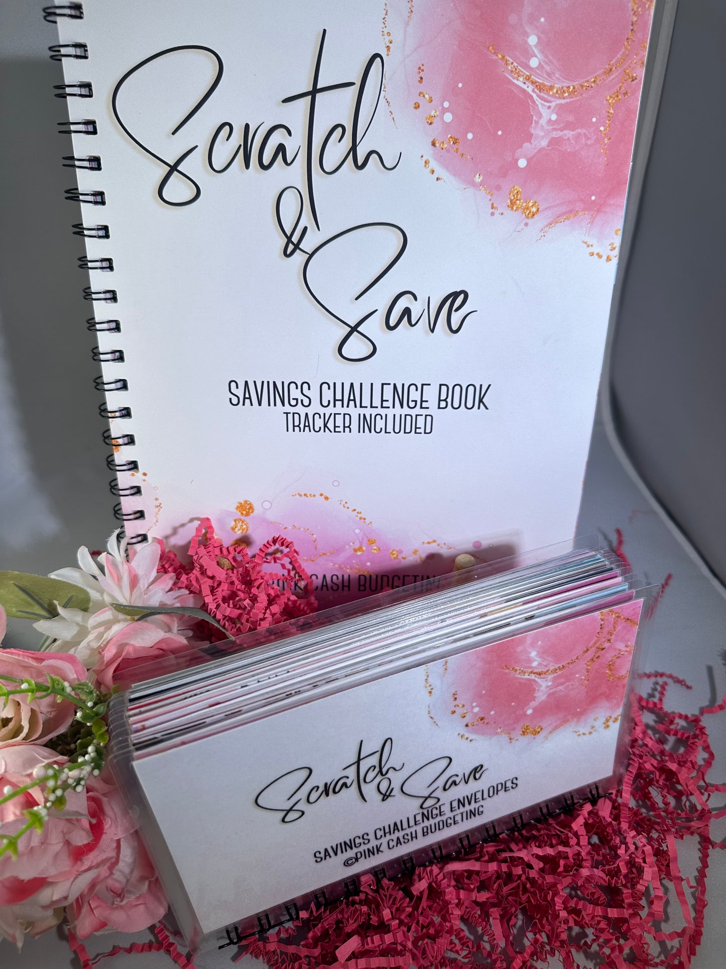 Scratch & Save Savings Challenge Book with Envelopes Bundle