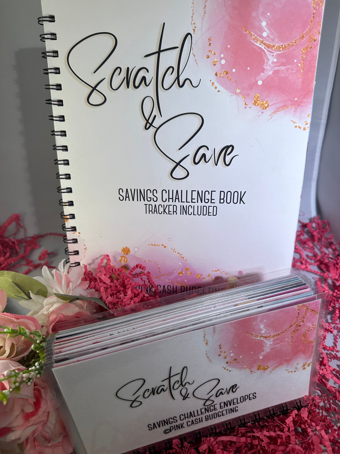 Scratch & Save Savings Challenge Book with Envelopes Bundle