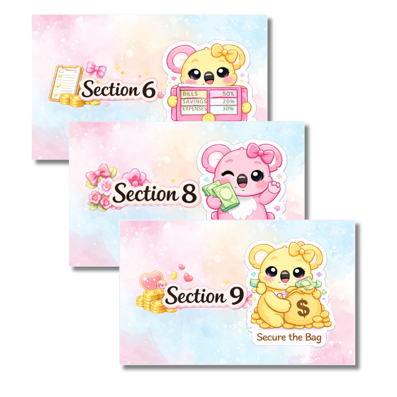 Certified Moneyholic Savings Binder – Funding My Soft Life Money Era | 12 Challenge Sections | Cash Stuffing Binder