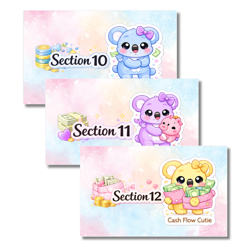 Certified Moneyholic Savings Binder – Funding My Soft Life Money Era | 12 Challenge Sections | Cash Stuffing Binder