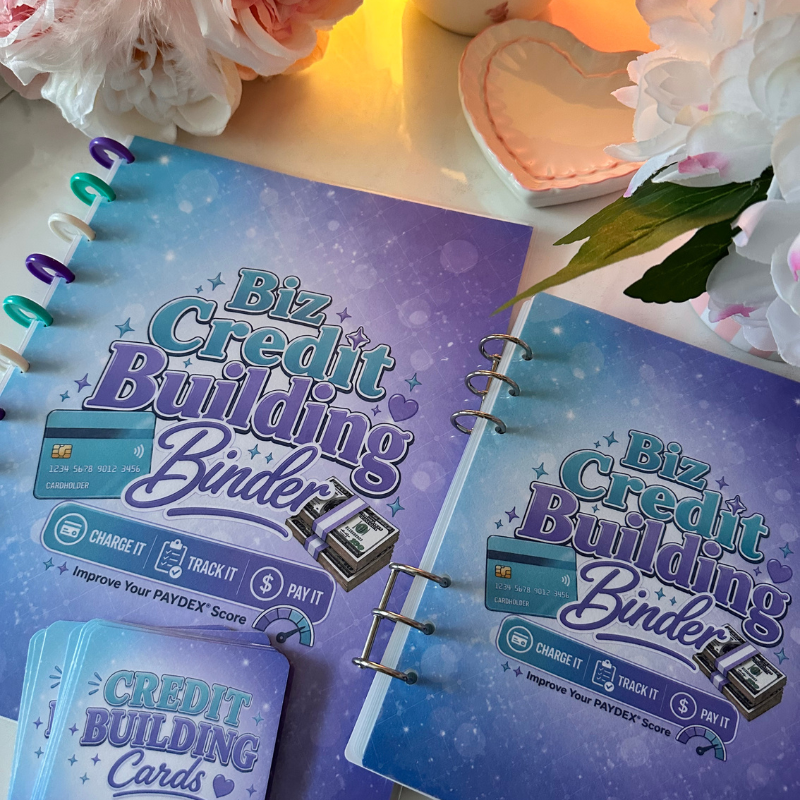 The Credit Blueprint Binder  Business + Consumer Credit Tracker System  DIGITAL DOWNLOAD ONLY