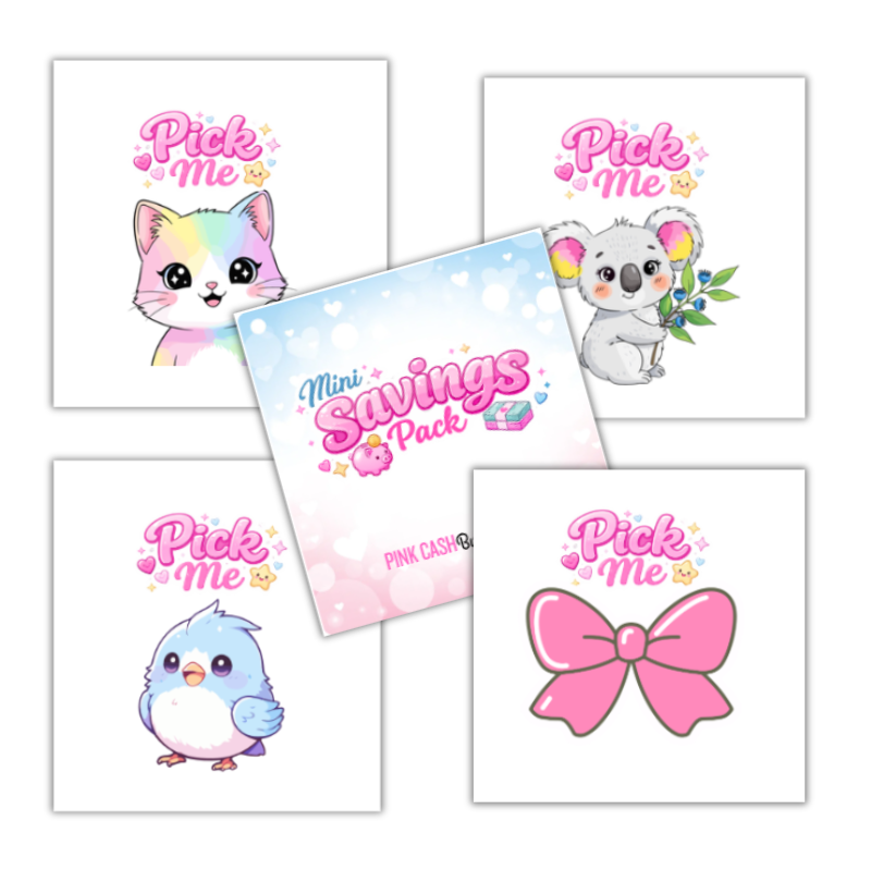 Mini Savings Pack – 10 Fun & Laminated Savings Challenges