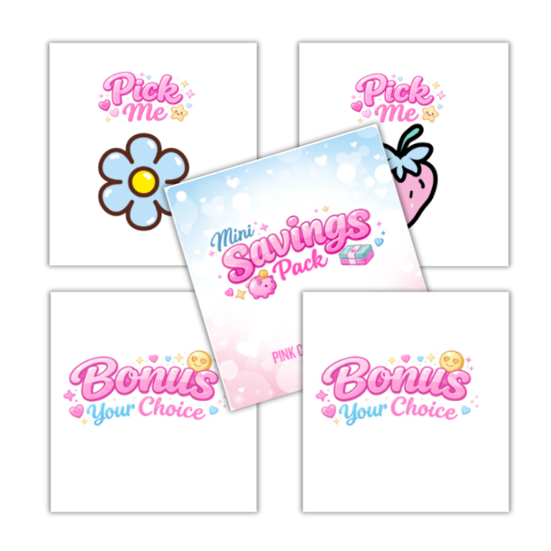 Mini Savings Pack – 10 Fun & Laminated Savings Challenges