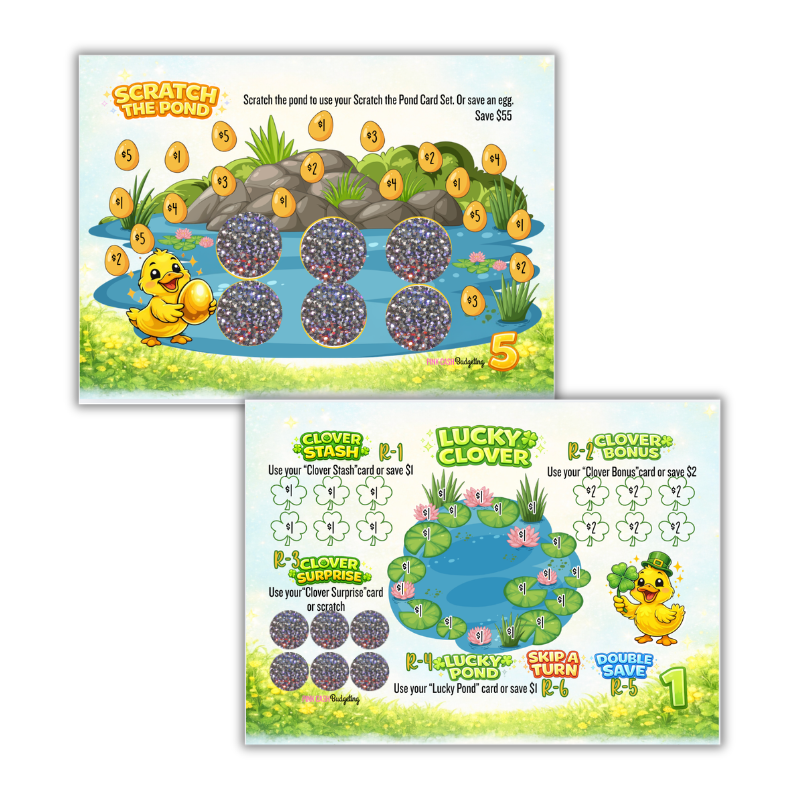 Quack Up The Savings Challenge Binder