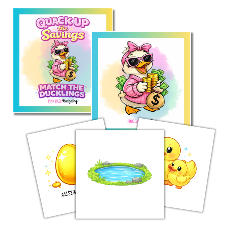 Quack Up The Savings Challenge Binder