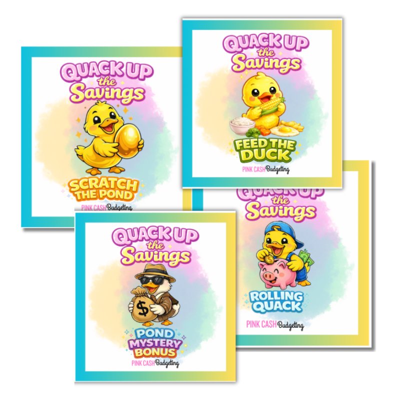Quack Up The Savings Challenge Binder