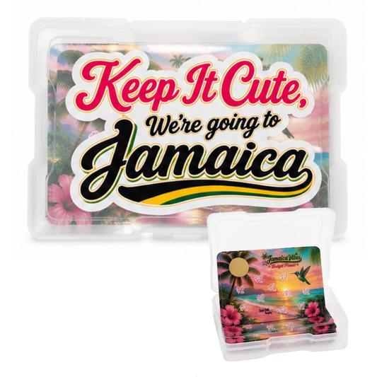 Jamaica Vibes Scratch & Save Challenge | Jamaica Vacation Savings Challenge | Travel Savings Box | Reusable Scratch Off Savings Game