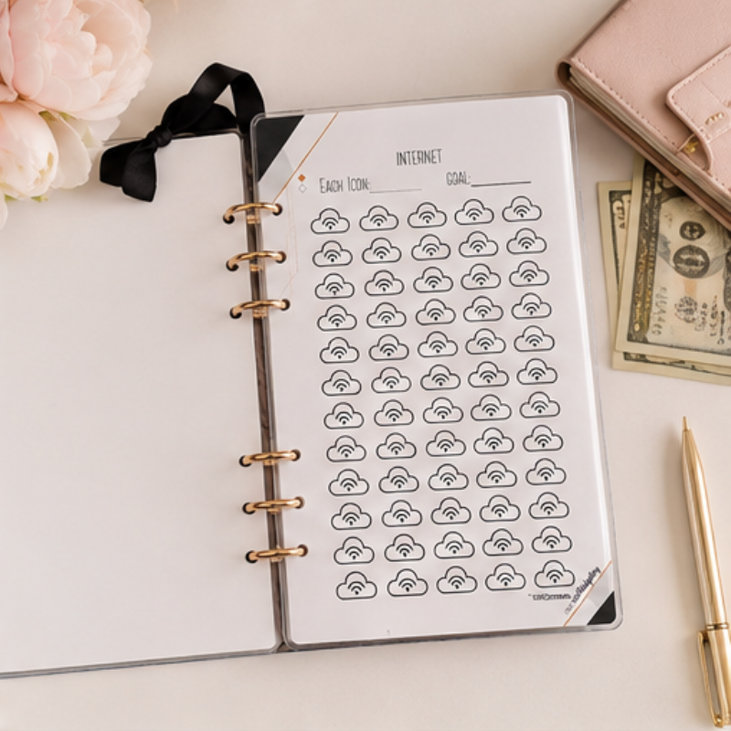 Month Ahead Savings Binder | Color Your Way to Financial Peace & Stay One Month Ahead