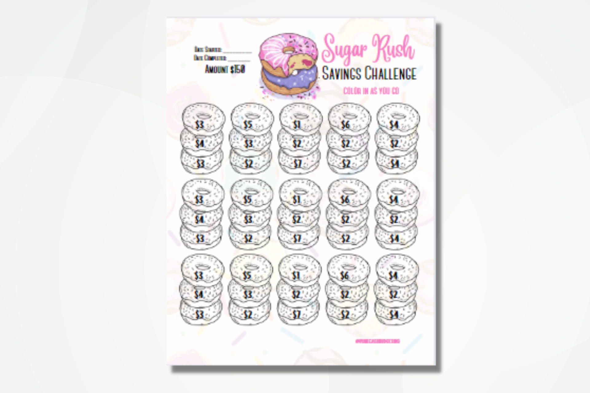 Instantly Download the Sugar Rush Savings Challenge and Start Saving Now