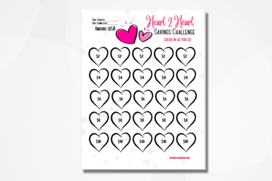 Instantly Download Heart 2 Heart Savings Challenge for Big Savings