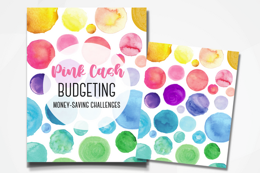 Instantly Downloadable Pink Cash Challenge Book for Saving Money