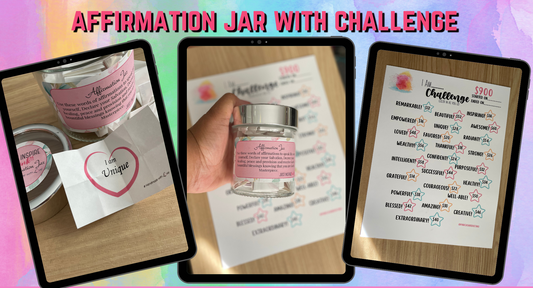 Affirm Your Savings Challenge with an Affirmation Jar